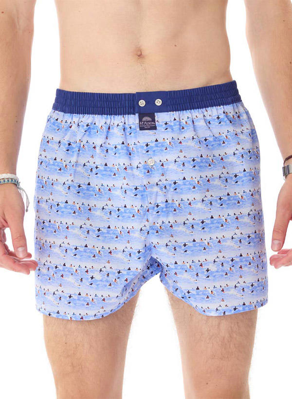 MC ALSON Boxershorts 5137/blau