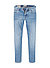 Jeans, Baumwoll-Stretch, hellblau - hellblau