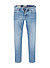 Jeans, Baumwoll-Stretch, hellblau - hellblau