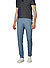 Hose, Slim Fit, Jersey waschbar, blaugrau meliert - blaugrau