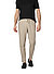Bundfaltenhose, Baumwolle-Leinen, beige meliert - beige