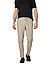 Bundfaltenhose, Baumwolle-Leinen, beige meliert - beige