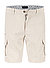 Cargoshorts, Baumwolle, beige - beige