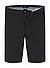 Shorts, Baumwolle, schwarz - schwarz