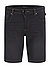 Jeansshorts, Baumwoll-Stretch, dunkelgrau - dunkelgrau