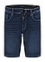 Jeansshorts, Baumwoll-Stretch, mittelblau - mittelblau