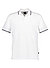 Polo-Shirt, Baumwoll-Piqué, weiß - weiß