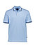 Polo-Shirt, Baumwoll-Piqué, hellblau - hellblau