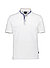 Polo-Shirt, Baumwoll-Piqué, weiß - weiß