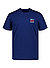 T-Shirt Austin, Bio Baumwolle, blau - navy