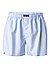 Boxershorts, Baumwolle, hellblau - hellblau