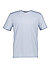 T-Shirt Thompson, Baumwolle, eisblau - eisblau