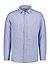 Hemd Roma, Shaped Fit, Reines Leinen, himmelblau - himmelblau