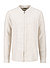 Hemd Ancona, Shaped Fit, Reines Leinen, taupe gestreift - taupe