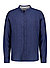 Hemd Ancona, Shaped Fit, Reines Leinen, nachtblau gestreift - nachtblau