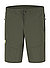 Shorts Caleb, Mikrofaser wasserabweisend, oliv - oliv