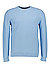 Pullover, Baumwolle, hellblau - hellblau