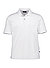 Polo-Shirt, mercerisierte Baumwolle, weiß - weiß