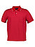 Polo-Shirt, mercerisierte Baumwolle, rot - rot