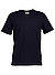 T-Shirt, Baumwoll-Jersey, weiß - navy