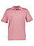 Polo-Shirt, Baumwoll-Jersey, rose - rose