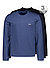 Longsleeves, Baumwolle, blau-schwarz - blau-navy