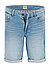 Jeansshorts Houston, Regular Fit, Baumwoll-Stretch, blau - blau