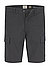 Cargoshorts Houston, Regular Fit, Baumwolle, dunkelgrau meliert - dunkelgrau