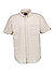 Kurzarmhemd, Regular Fit, Leinen-Baumwolle, beige - beige