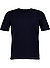 T-Shirt, Baumwoll-Strick, schwarz - navy