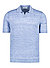Polo-Shirt, Leinen, hellblau meliert - hellblau