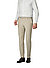 Hose Melwin, Slim Fit, Mikrofaser-Stretch, beige meliert - beige