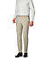 Hose Melwin, Slim Fit, Mikrofaser-Stretch, beige meliert - beige