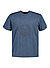 T-Shirt, Baumwolle, indigo - indigo