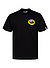 T-Shirt, Baumwolle, schwarz - black