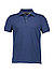 Polo-Shirt, Slim Fit, Bio Baumwoll-Piqué, seeblau - seeblau