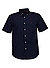Kurzarmhemd, Regular Fit, Baumwolle, navy - navy