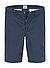 Shorts Bozen, Regular Fit, Baumwolle, blau meliert - blau