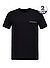 T-Shirts, Baumwolle, schwarz - schwarz