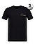 T-Shirts, Baumwolle, schwarz - schwarz