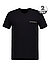 T-Shirts, Baumwolle, schwarz - schwarz