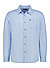 Hemd, Regular Fit, Reines Leinen, hellblau - hellblau
