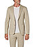 Sakko Acon, Slim Fit, Baumwoll-Stretch halbgefüttert, beige - beige