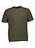 T-Shirt, Regular Fit, Bio Baumwolle, grün gestreift - oak ash