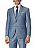 Sakko Herby Slim Fit, Wolle, blau meliert - blau