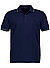 Polo-Shirt, Baumwoll-Piqué, dunkelblau - dunkelblau-silberblau-navy