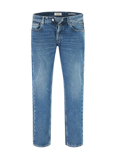 Jeans Grover, Straight Fit, Baumwolle, medium blue