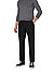 Hose Commuter, Regular Fit, Mikrofaser-Stretch, wasserabweisend, schwarz - schwarz