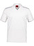 Polo-Shirt Dimerspolo, Slim Fit, Baumwoll-Jersey, weiß - weiß