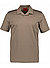 Polo-Shirt Dimerspolo, Slim Fit, Baumwoll-Jersey, braungrün - braungrün